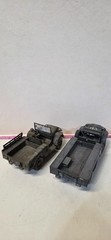 GMC CCKW Truck & Dodge WC Lot WW2 US Army 1/35 Pro Built Painted Military Models