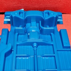 Body Shell & Frame 1977 GMC Van 1:25 scale model car part Revell