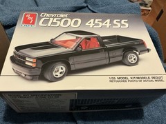 1 25 scale model parts Chevrolet C1500 454 Ss Goodyear Rear Tires X2 Only