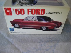 AMT ERTL 1950 FORD Convertible Nostalgic Series Model Kit 1/25 #38451