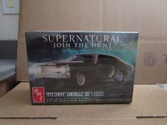 AMT/1592 1972 CHEVROLET CHEVELLE SS SUPERNATURAL KIT FREE SHIP