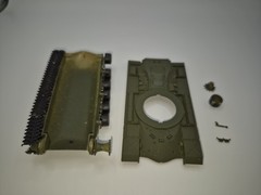 Vtg ESCI/ERTL M48 A2C Tank Model Kit 1:72 Scale Unsure If Complete In Box