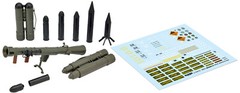 TomyTec Little Armory 1/12 RPG ROCKET LA073 84mm M2 Recoilless Rifle Model Kit