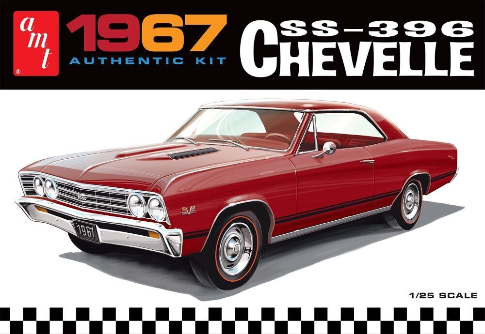 AMT 1/25 1967 Chevrolet Chevelle SS396 AMT1388