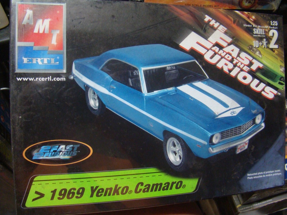 FAST AND FURIOUS 1969 YENKO CAMARO SWEET WHEELS! FACTORY SEALED OUTSIDE