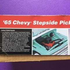 Revell 1/25 65 Chevy Stepside Pickup + Hemi Hydro Combo, Vehicle and Boat Set,