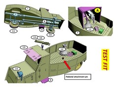 1/35 Russian Packard-Izhorsky Armored Car Russia 1915 CSM SS Models