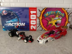 Action Racing 1 Of 4500 1:24 Scale Cristen Powell Nitro Fish Funny Car