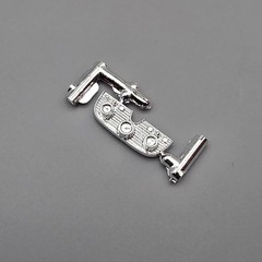 Monogram 1/24 58 Ford Thunderbird Parts Kit Bash Chrome Instrument Panel