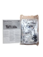 Testors 1/24 Scale Ferrari 512S Sports Race Car Model Kit #398 NEW SEALED BAG