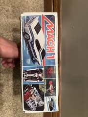 MPC 1973 Ford Mustang MACH 1 Street Machine 1/25 scale model kit molded in white