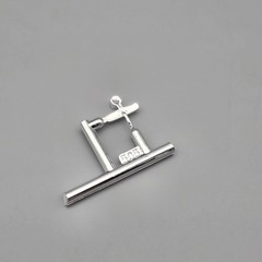 AMT 1/25 1966 66 Olds 442 W30 Parts Kitbash Chrome Rear View Mirror