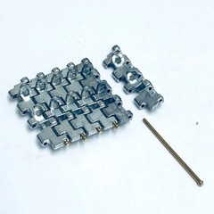 San Xin Model 1/35 German Late/Mid Tiger Metal Track Links w/ Brass Pins SX35023