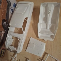 Revell 85-4203 ’70 Mustang Mach 1 1:24 Special Edition Model Kit Partially Toget