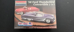MONOGRAM ‘58 Ford Thunderbird Convertible 2 ‘n 1 NEW SEALED!!