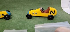 Vintage Wooden Midget Racer Kit