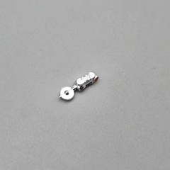 AMT 1/25 1971 71 Ford Mustang Mach 1 Parts Kitbash Chrome Gas Cap #107