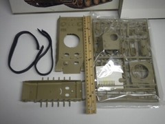 Tamiya WWII Military German Panther Tank Model Kit No. 65 Scale 1/35 Incomplete