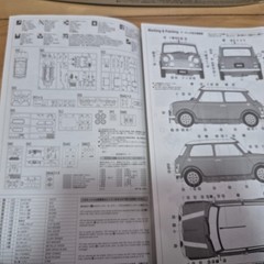 HASEGAWA 1/24 scale Mini Cooper 1.3i plastic model kit made in Japan