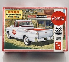 AMT COCA COLA 55 CHEVY CAMEO Pickup Truck Model Kit 1:25 Scale AMT1094 SEALED