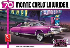 AMT 1970 Chevy Monte Carlo Lowrider – Plastic Model Car Vehicle Kit – 1/25