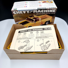 Vintage Chevy Luv Machine Custom Step Side Pick Up Model Revell Vintage 1977