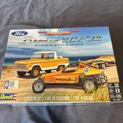 Revell Ford Bronco Half Cab w/Dune Buggy/Trailer 1:25 Kit 85-7228 Factory Sealed