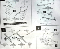 1957 CORVETTE CHASSIS,FRAME,SUSPENSION,EXHAUST