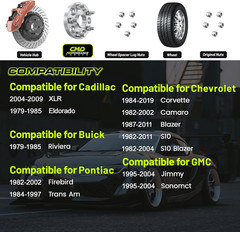 CMO 15Mm 5X4.75 Wheel Spacers 70.3Mm Hubcentric M12X1.5 Studs 2PCS Forged | 6061