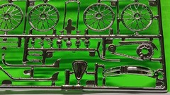 Motorcycle Bike California Street Chopper 1/25 Chrome Custom 29 Ford Model A