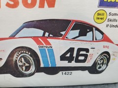 🚦Revell #1422 1:25 Peter Brock’s BRE/DATSUN 240-Z Model Kit – Factory Sealed🔥