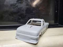 1/24 scale resin 3d printed Turbo Toyota Tacoma truck drag body model slot car