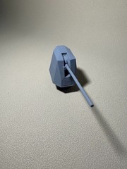 3D printing 1/200/350 MK-45 127mm naval gun of the United States Navy Unpainted