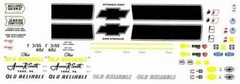 Fred Cady 472 Old Reliable 69 Camaro-Dave Strickler Drag decal
