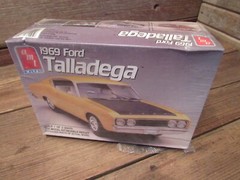 Vintage AMT 1969 FORD TALLADEGA Build 1 of 3 Ways – NEW SEALED!