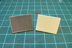 1/24-1/25TH MULTI SCALE RESIN RADIATOR/SCREEN, INDY RESIN, USAC, CART, F1