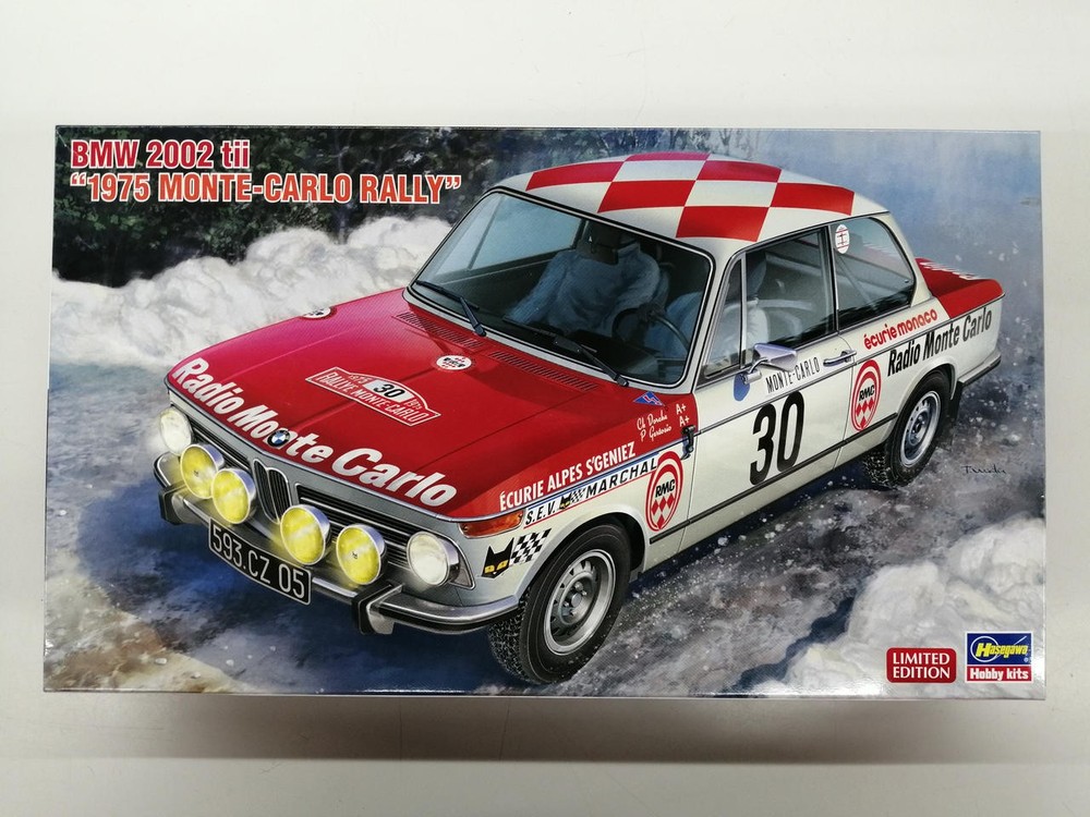 HASEGAWA BMW 2002 TII 1975 Monte Carlo Rally Collectables 17+