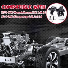 Engine Motor & Transmission Mount Compatible with Fits 2010-2013 Hyundai Tucson&