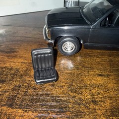 1988 Silverado C 1500 Saber Black 125 Scale Model Car