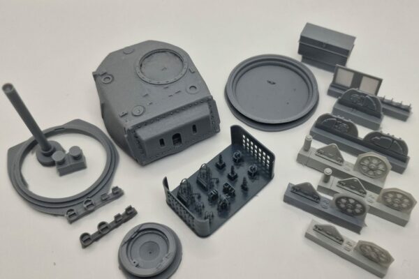 1/35 RAM OP Conversion set T23 Union Steel ‘Ventless’ Turret for Gecko 35GM0085