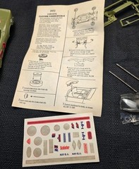 Palmer 1973 VETTE / Corvette 454 Convertible Model Kit 7311-100 Incomplete!!