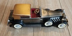 Vintage Metal Craft Pewter Finish Duesenberg 1934 S.J. Town Car Model #6493