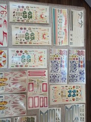 Model Decal Lot 1960s To 1975 Jo-Han, MPC, AMT, More Most Full Nice Selection