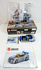 LEGO Fast & Furious Nissan Speed Champions 76917 Partially Assembled