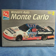 NASCAR 🌟 Decals Western Auto Chevy 1:25 Scale 1000s Model Car Parts 4 Sale AMT