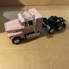 Ford 9000 Pink Semi Truck Model – Pre Assembled Model Kit –