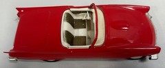 Vintage 1957 AMT 2 DR CONVERTIBLE FORD T-BIRD FRICTION THUNDERBIRD (A8)