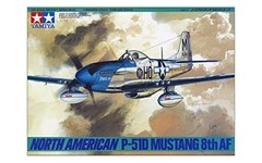 Tamiya 1/48 Masterworks Series No.40 North American P-51D Mustang Plastic Model