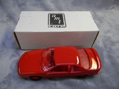 AMT 1/25 SCALE 1991 DEALER PROMO CAR CHEVY BERETTA GTZ BRIGHT RED -MIB