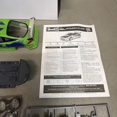 Revell 1/25 Model Kit Fast and the Furious Mitsubishi Eclipse Metal Body